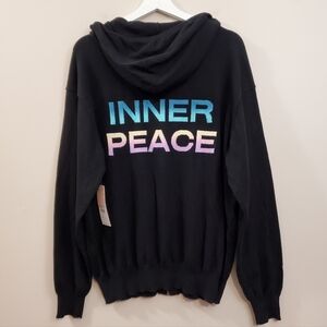 Spiritual Gangster - Inner Peace Peyton Zip Hoodie - Size M  (NWT)